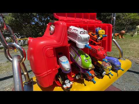 Chuggington Carry Case & Find, Store, and Play with in the Park
