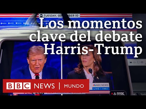 Momentos clave del debate presidencial entre Kamala Harris y Donald
Trump | BBC Mundo