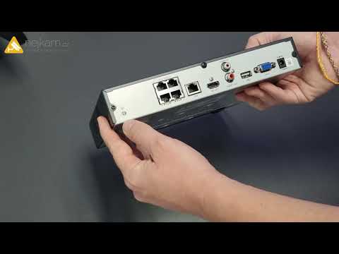 Náhled videa: AI IP NVR nahrávací zařízení PATRONUM s POE PRNVR9P4V5 - UNBOXING