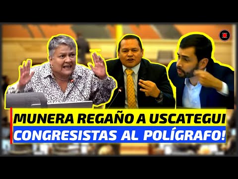 Piden la prueba del polígrafo a Congresistas - Luz Maria Munera también tuvo que parar a Uscátegui