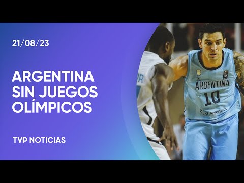 Básquet: Argentina no clasificó a los Juegos Olímpicos