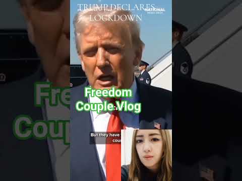 # TRUMP DECLARES LOCKDOWN