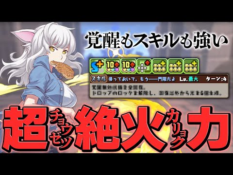 4Tのぶっ壊れスキル！羽川翼が究極進化！光属性サブで大活躍！【パズドラ】