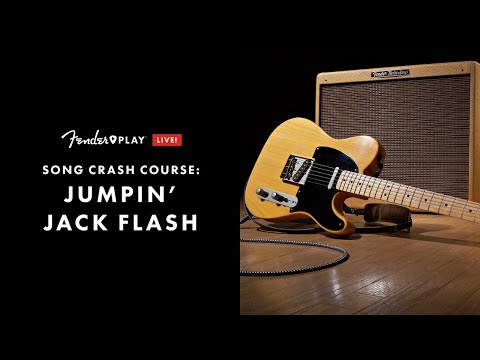 Song Crash Course: "Jumpin' Jack Flash" by The Rolling Stones | Fender Play LIVE | Fender