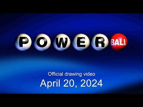 Powerball drawing for April 20, 2024