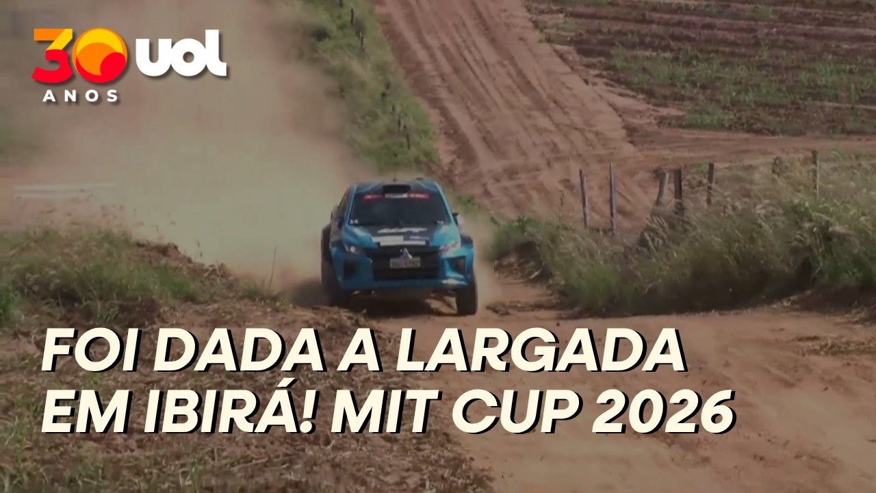 MITSUBISHI CUP 2026: FOI DADA A LARGADA NA ETAPA DE IBIRÁ; VEJA AS IMAGENS DO RALLY CROSS-COUNTRY