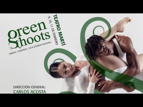 Estreno mundial Green Shoots por Acosta Danza Yunior