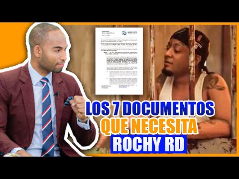 7 DOCUMENTOS QUE NECESITA ROCHY RD PARA PODER SOLICITAR VISA DE NUEVO