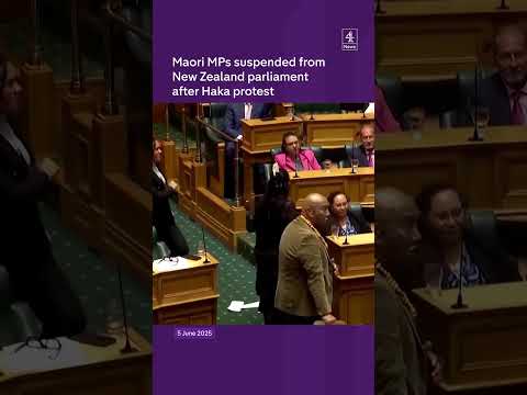 Maori MPs suspended in New Zealand