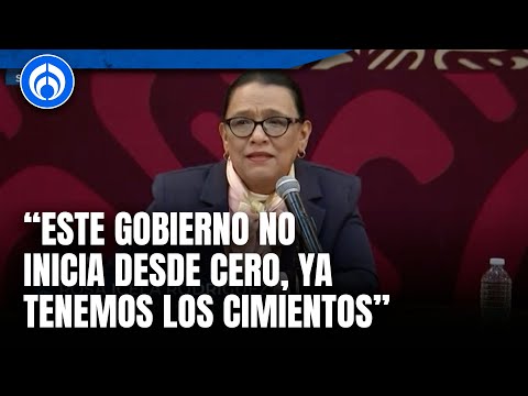 Rosa Icela Rodríguez es la nueva titular de la Segob: Seguiremos construyendo un país democrático