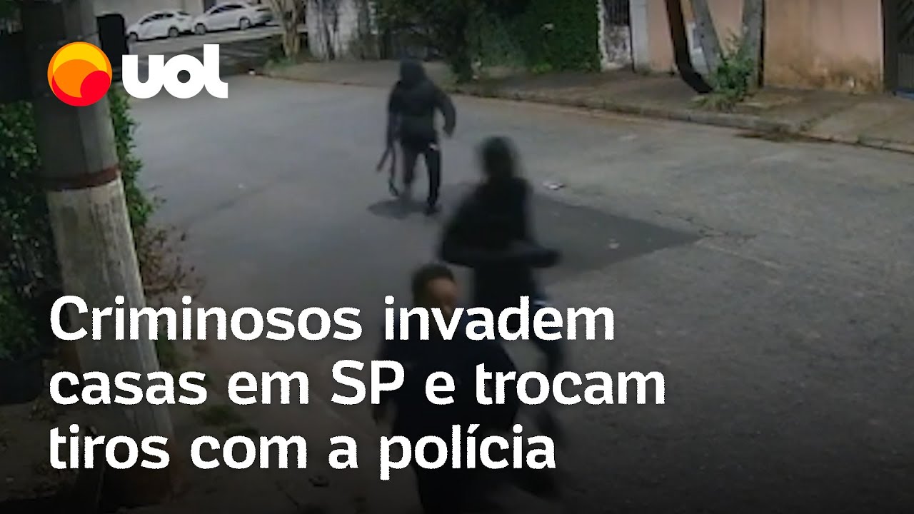 Assaltantes invadem condomínio no Morumbi e trocam tiros com a polícia; veja vídeo