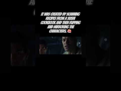 thatone’s true! 😅Simon Whiteley created the green digital rain code by scanning Japanese cook books