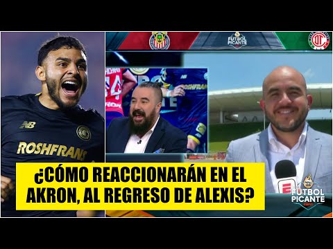 Alexis Vega REGRESA a Chivas con el Toluca. Se esperan lo ABUCHEEN en Guadalajara | Futbol Picante