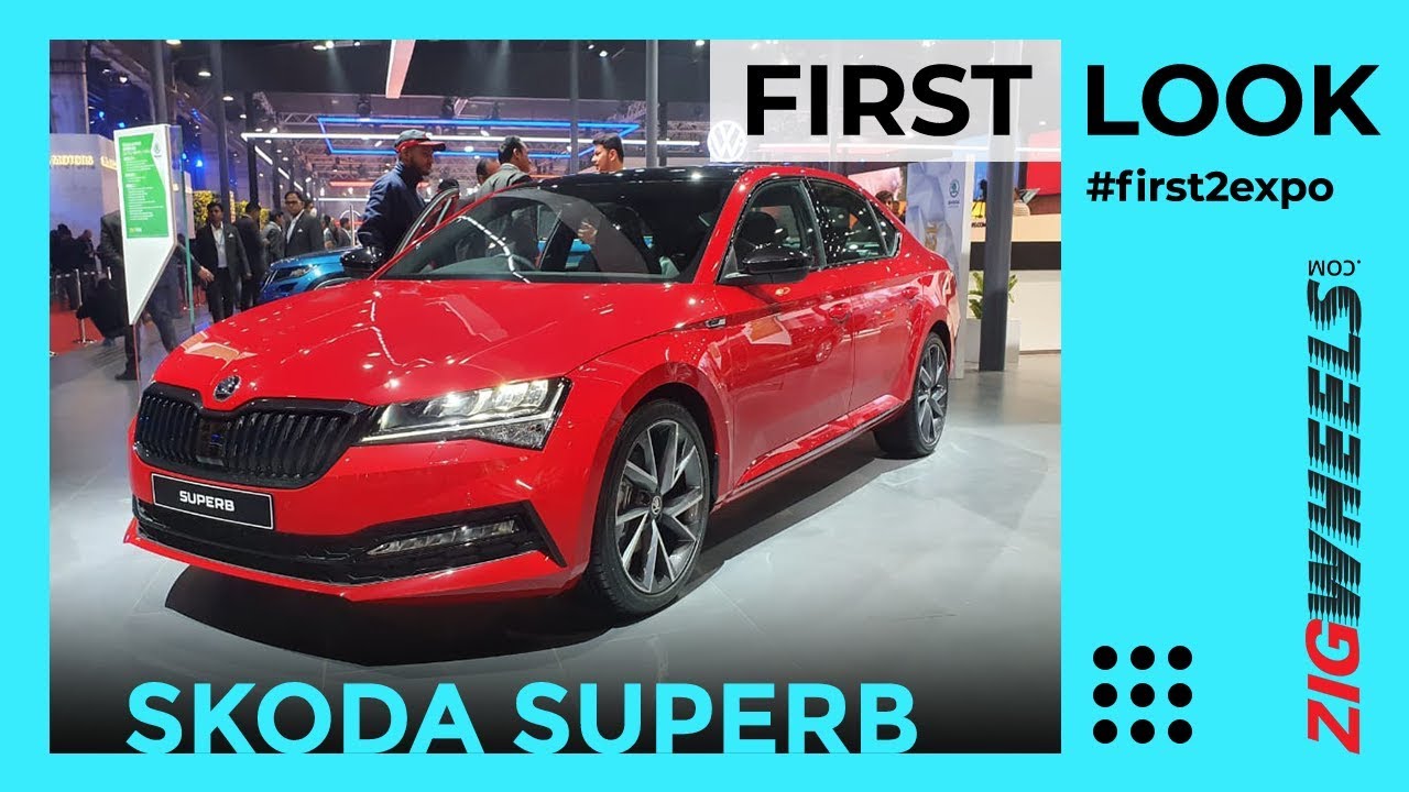 Skoda Superb Facelift First Look Review Auto Expo 2020