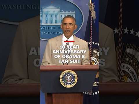 Yes We Tan: 10 year anniversary of Obama’s tan suit