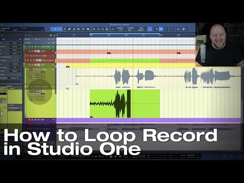 How to Loop Record in #StudioOne