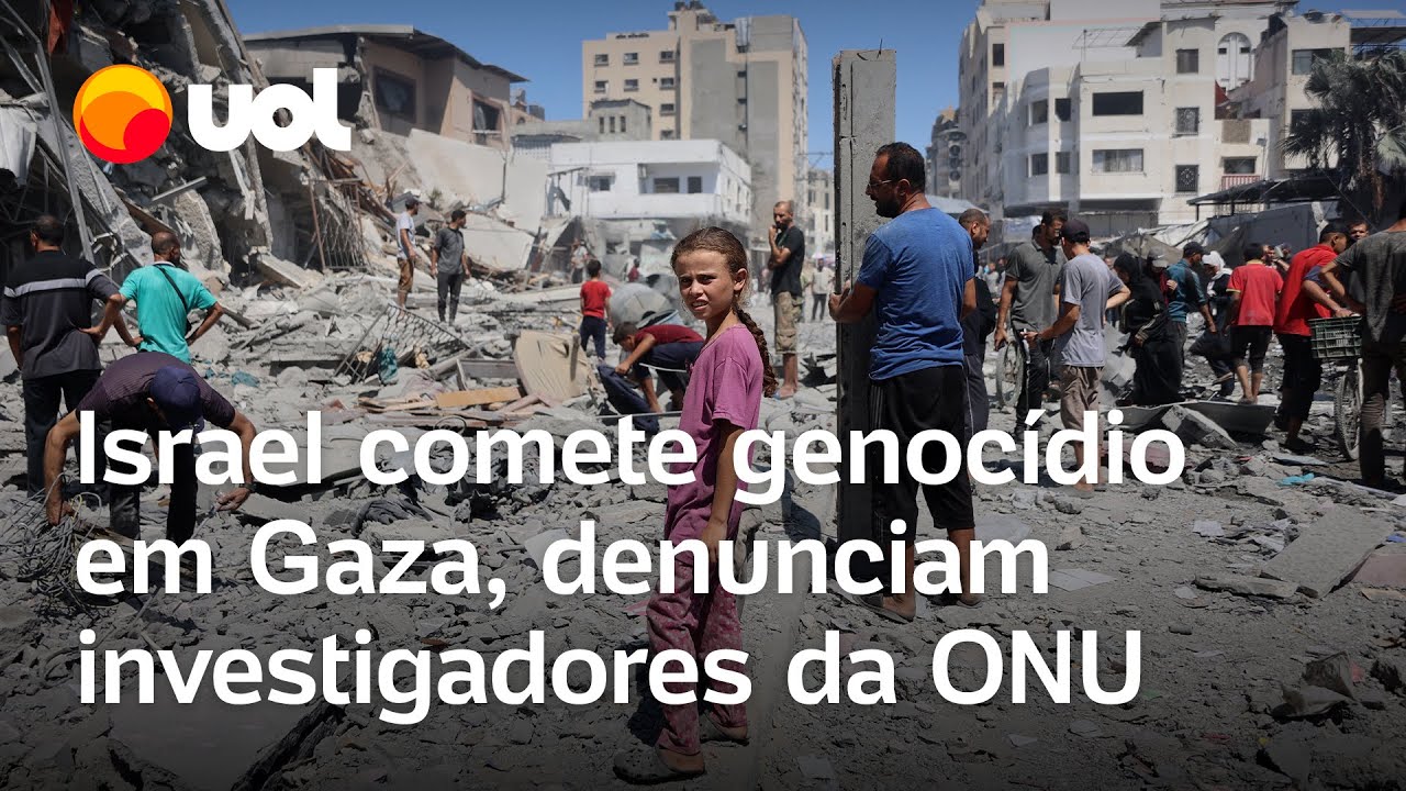 Israel comete genocídio em Gaza denunciam investigadores da ONU