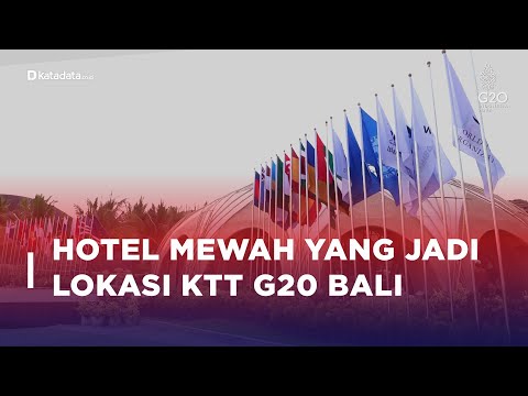 Suasana The Apurva Kempinski Jelang Acara Puncak KTT G20 Bali | Katadata Indonesia