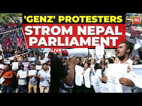 Nepal Protest LIVE: Anti-Government Protests Erupt Govt Over Ban On Social Media | India Today News