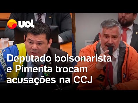 Deputado bolsonarista ataca Pimenta que responde: Não sou Flávio Bolsonaro, que faz 'rachadinha'