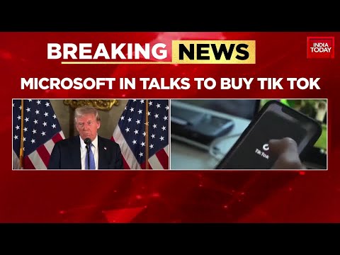 Microsoft in Talks to Buy TikTok as Trump Teases Potential Bidding War | US News | India Today