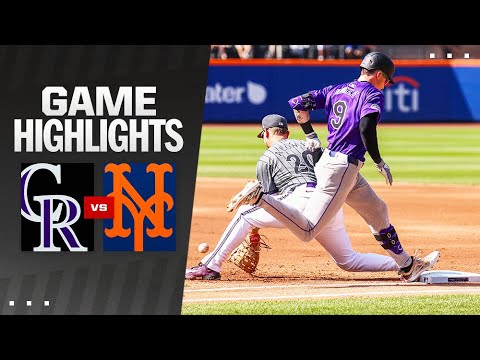 Rockies vs. Mets Game Highlights (7/13/24) | MLB Highlights