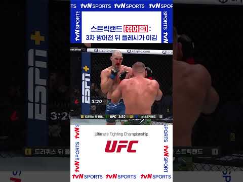 3차 방어전 뒤 플레시가 이김 #UFC
