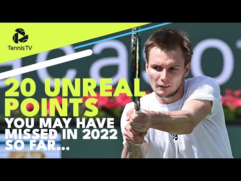 20 Unreal Tennis Points You May Have Missed In 2022 So Far...