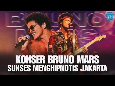 Konser Bruno Mars Menghipnotis Jakarta, Musisi dengan Kisah Sukses yang Menginspirasi