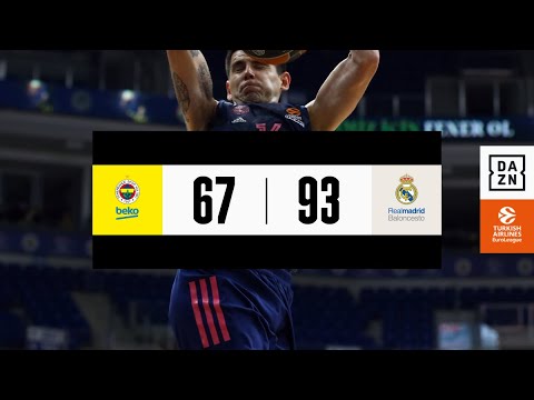 Fenerbahçe vs Real Madrid (67-93) | Highlights | Turkish Airlines EuroLeague