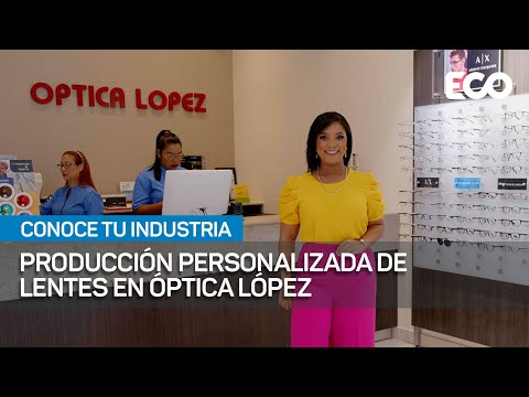 Producción personalizada de lentes en Óptica López | #ConoceTuIndustria