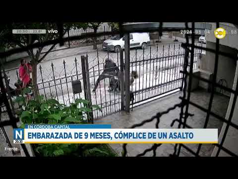 Una mujer embarazada de 9 meses, cómplice de un asalto en Córdoba ?N20:30? 06-03-24