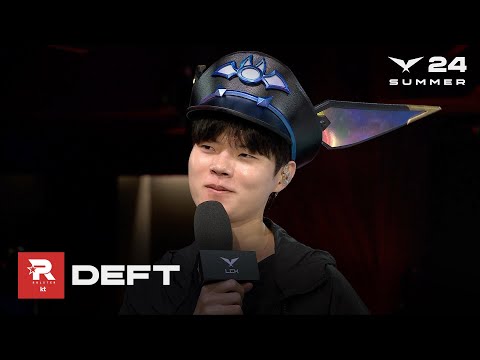 Deft 인터뷰 | FOX vs. KT | 07.12 | 2024 LCK 서머 스플릿