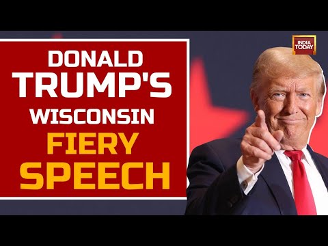 Donald Trump Speech | Donald Trump's Wisconsin Fiery Speech | US Presidential Election 2024