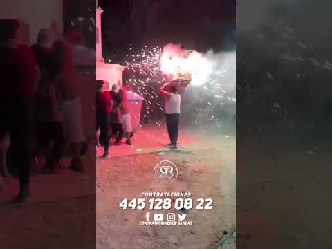 Asi quemamos el torito en Guanajuato  Banda Los Rosa Blanca