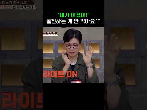 "네가 이겼어!" #개와늑대의시간2 #shorts