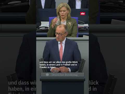 Erste Rede als Bundeskanzler von Merz bei der Generaldebatte im Bundestag | #ntv