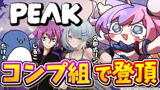 【PEAK】なつにっき攻略組で協力登山！ #なつにっき登山部 - #たけぉ / #しるこ / #久那式リン -【 #若魔藤あんず / #にゃ