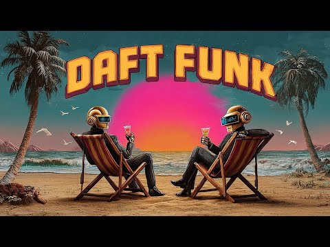 Daft Punk Inspired Sunset Funk 🌅 | Chill Disco x Neo Soul x Lounge Vibes