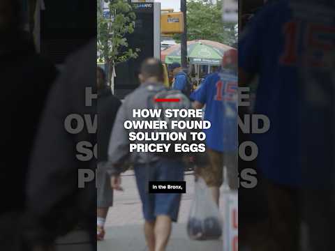 How store owner found a solution to pricey eggs