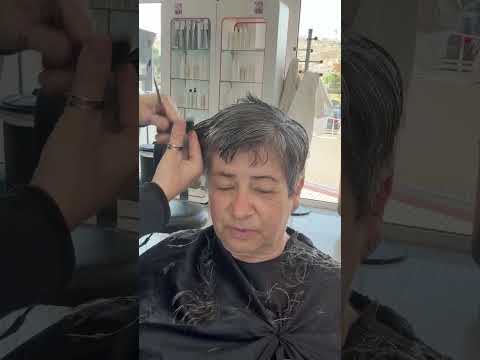 Short pixie cut #haircut #hair #hairstyle #salon #video #pixiehaircut #blowup #hairstyle