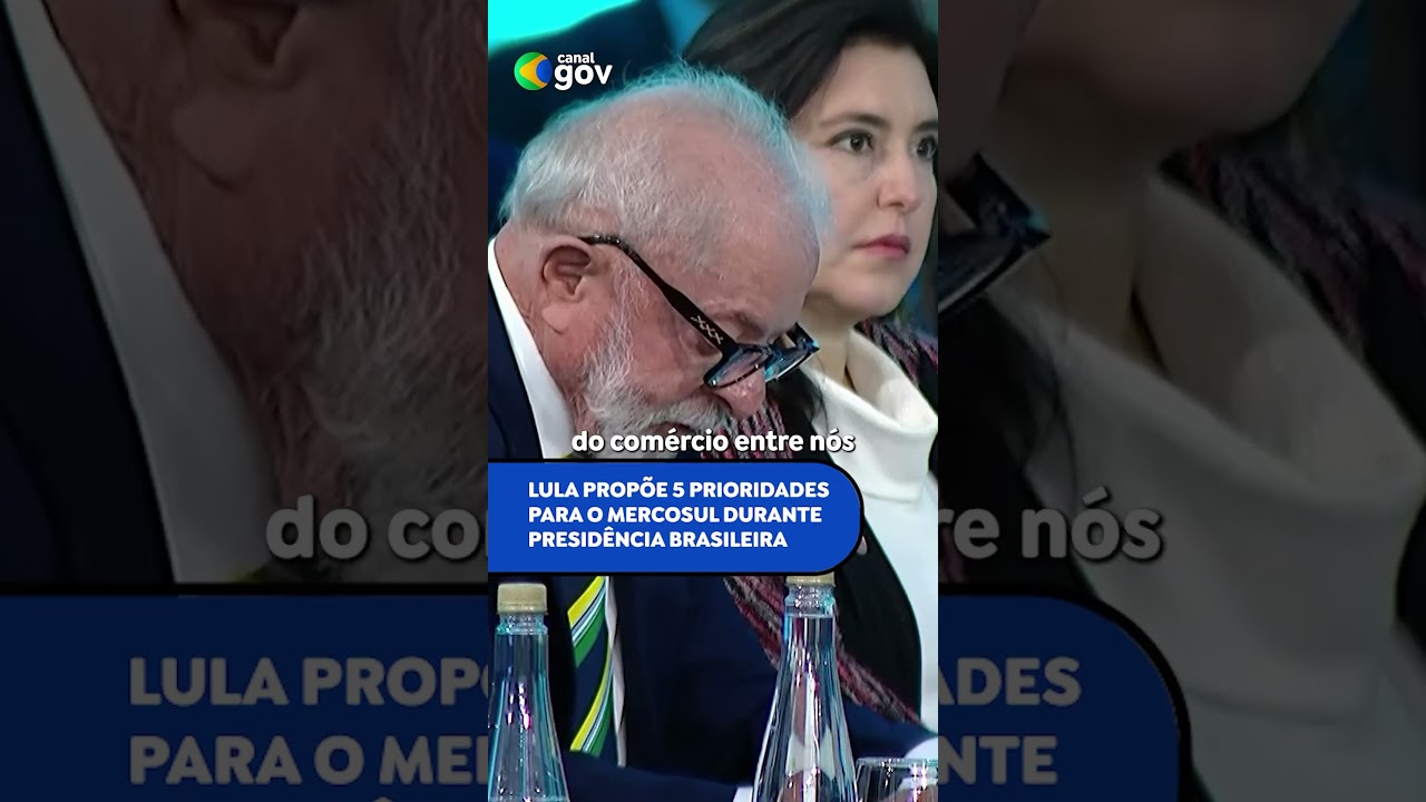 PRIORIDADES DA PRESIDÊNCIA BRASILEIRA NO MERCOSUL | mercosul politicainternacional lula