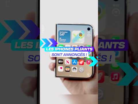 Apple dévoile son tout premier iPhone pliable : l’iPhone Duo ! 📱@TechSama #tech #apple