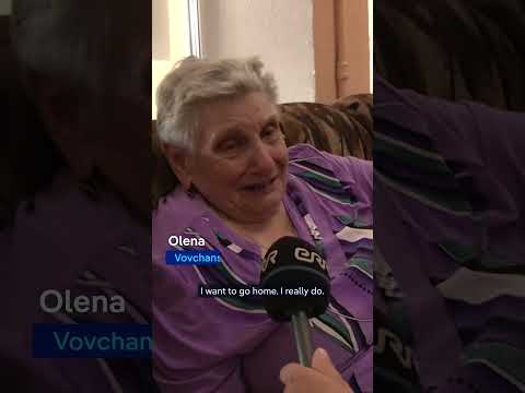 Footage of Ukraine's destroyed city of Vovchansk | DW News