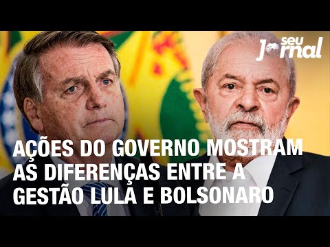 Ações do governo mostram as diferenças entre a gestão Lula e Bolsonaro