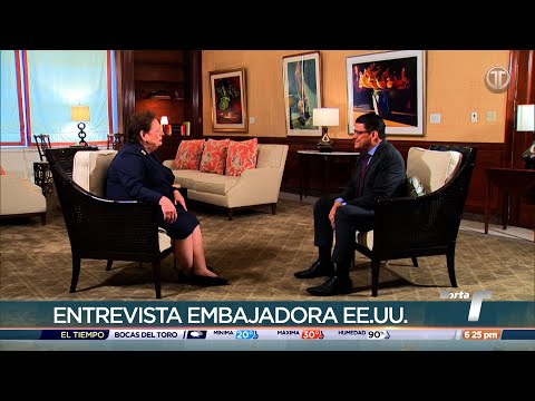 Mari Carmen Aponte da su última entrevista como embajadora de EE. UU. en Panamá