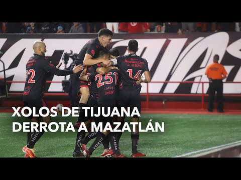 Xolos de Tijuana derrota a Mazatlán