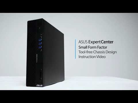 ExpertCenter Small Form Factor PC - Tool-free Chassis Design Instruction Video | ASUS