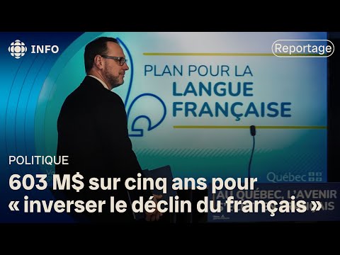 Québec dévoile son plan pour protéger le français