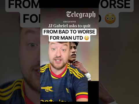 <strong>JJ</strong> Gabriel asks to QUIT Manchester United! 😱